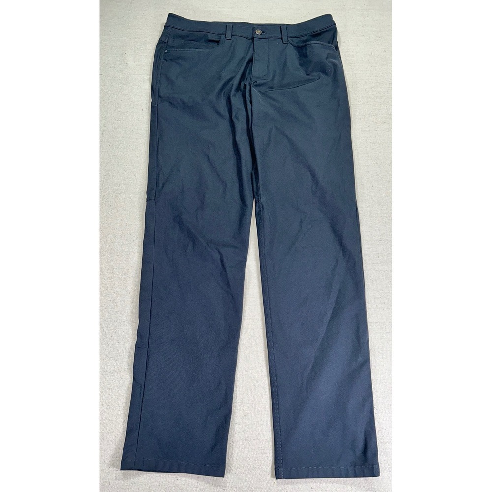 Lululemon Men's 35 ABC Warpstreme Chinos Athleisure 5 Pocket Pants‎